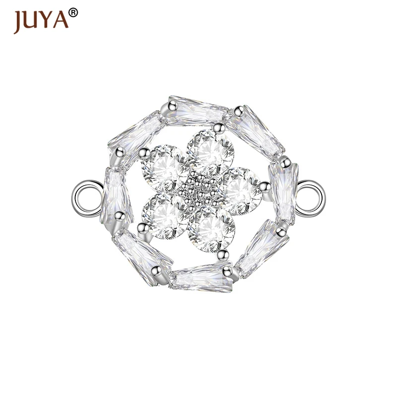 jewelry findings components luxury cubic zirconia crystal flower connectors for diy women bracelets necklace accessories gift
jewelry findings components luxury cubic zirconia crystal flower connectors for diy women bracelets necklace accessories gift