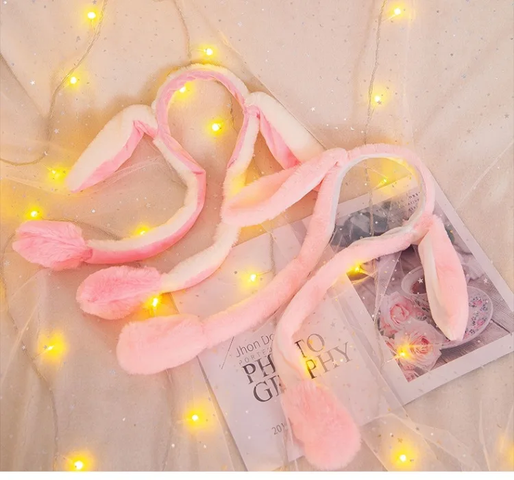CUTE Cartoon Cuddly Moving Ear Rabbit Hat Headband Dance Plush Toy Plush Cap Hat Soft Stuffed Animal Toy Toys with LED lights
CUTE Cartoon Cuddly Moving Ear Rabbit Hat Headband Dance Plush Toy Plush Cap Hat Soft Stuffed Animal Toy Toys with LED lights