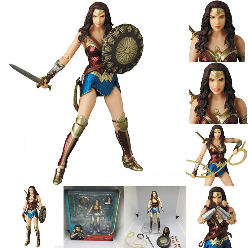 Justice League Wonder Woman Diana Prince Joint movable Exquisite PVC Decoration Kids Gift Toy 6Inches Action Figure Toy Z141
Justice League Wonder Woman Diana Prince Joint movable Exquisite PVC Decoration Kids Gift Toy 6Inches Action Figure Toy Z141