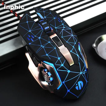 

Original Mechanical Wired Mouse Macro Silent Mute Gaming Mouse USB Metal E-sports mice for LOL PUBG CF 4 Colors Breathing lamp
