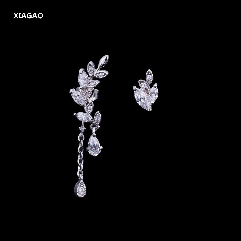 XIAGAO Asymmetry Stud Earrings for Women Top AAA Cz Stone Princess-cut Fshion Jewelry For female Party prom
XIAGAO Asymmetry Stud Earrings for Women Top AAA Cz Stone Princess-cut Fshion Jewelry For female Party prom