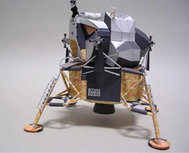 3D Paper Model Apollo 11 Lunar Module Apollo Plan Manual DIY Manual 3D Virtual Aviation Model
3D Paper Model Apollo 11 Lunar Module Apollo Plan Manual DIY Manual 3D Virtual Aviation Model