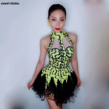 Green Shining Crystals Bodysuit Diamonds Sparkly Headpiece Outfit Sexy Stage Outfit Women Costume Birthday Celebrate Dance Wear
Green Shining Crystals Bodysuit Diamonds Sparkly Headpiece Outfit Sexy Stage Outfit Women Costume Birthday Celebrate Dance Wear