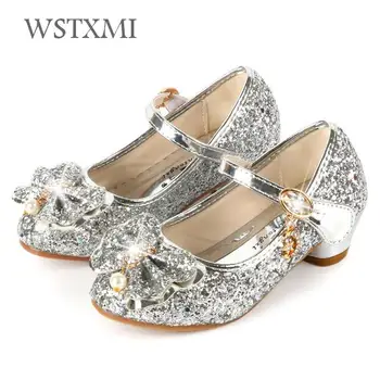 Children Shoes for Girls Princess High Heel Fashion Kids Sandals Glitter Leather Flower Butterfly Knot Party Dress Wedding Dance
Children Shoes for Girls Princess High Heel Fashion Kids Sandals Glitter Leather Flower Butterfly Knot Party Dress Wedding Dance