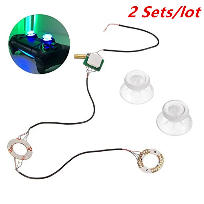 2 Sets For Playstation 4 Button Transparent Crystal Analog Thumb Sticks Thumb Stick DIY Led Light Fits for Sony PS4 Controller
2 Sets For Playstation 4 Button Transparent Crystal Analog Thumb Sticks Thumb Stick DIY Led Light Fits for Sony PS4 Controller