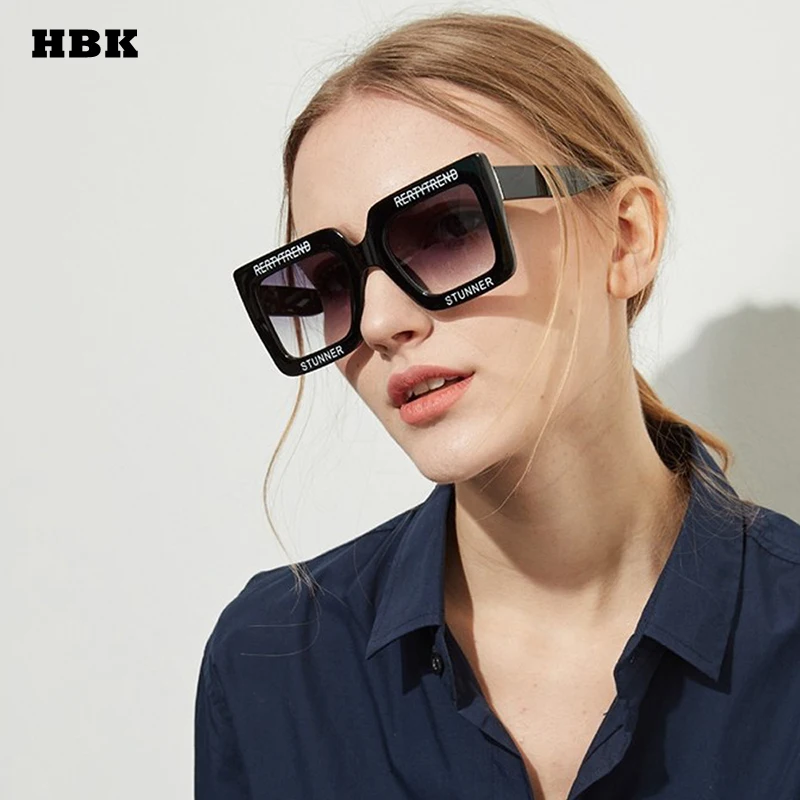 HBK Italy Fashion Square Sunglasses Oversized For Women Shades Men Red Black Purple White Frame Plastic Transparent UV400 Oculos
HBK Italy Fashion Square Sunglasses Oversized For Women Shades Men Red Black Purple White Frame Plastic Transparent UV400 Oculos