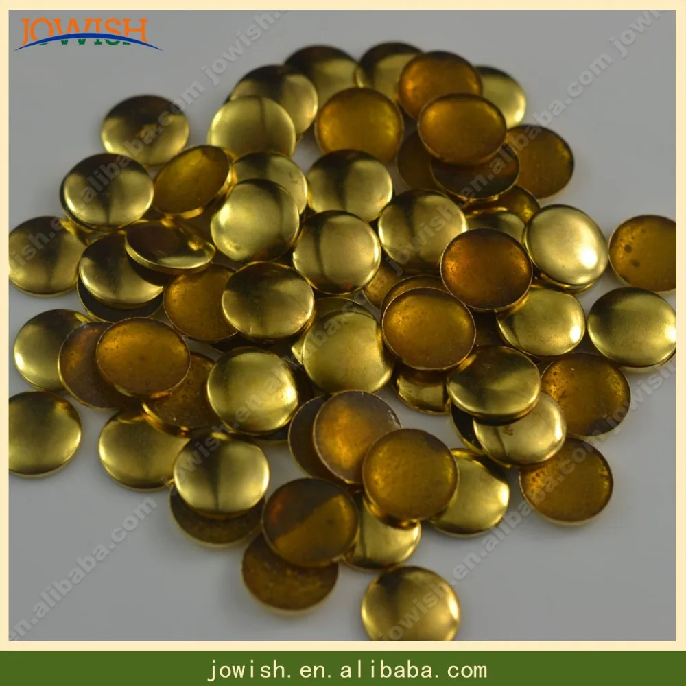 from 3mm to 10mm garment rivets Iron on Round flat back surface studs, hot fix metal studs for clothing, shoes, bags
from 3mm to 10mm garment rivets Iron on Round flat back surface studs, hot fix metal studs for clothing, shoes, bags