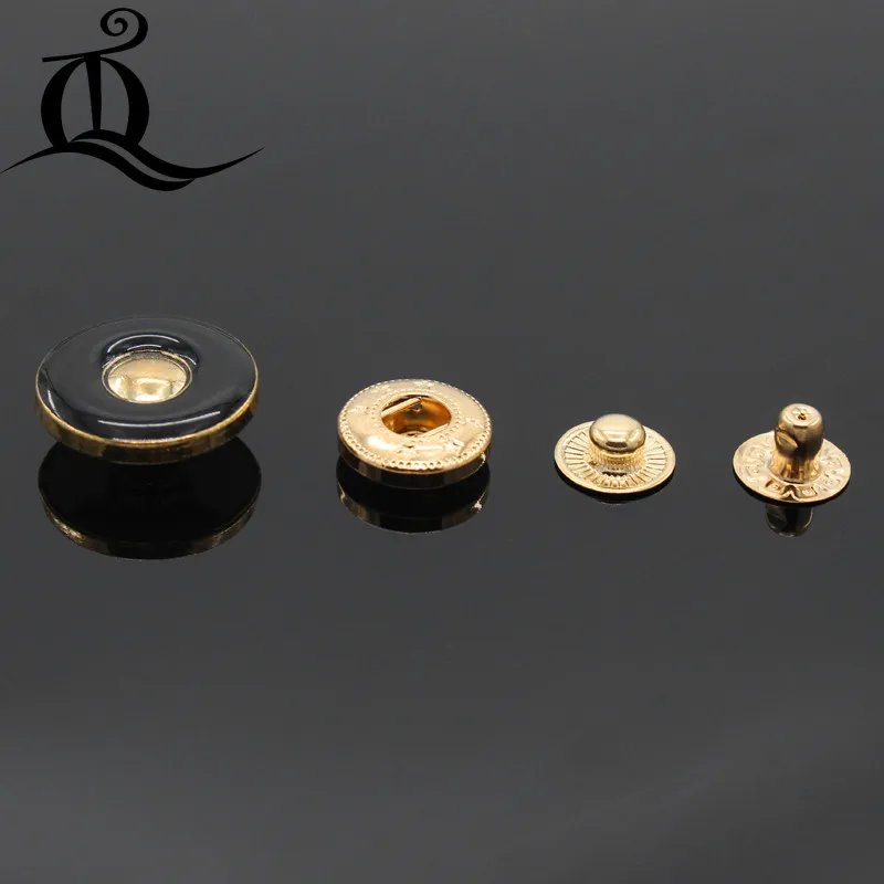 high quantity 20mm smooth blakc gold Metal Snap Fastener Press Stud Buttons Poppers Leather Craft Magnet Button Jeans Button
high quantity 20mm smooth blakc gold Metal Snap Fastener Press Stud Buttons Poppers Leather Craft Magnet Button Jeans Button