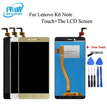 Black/White/Gold 100% New Touch Screen Digitizer Glass + LCD Display Assembly For Lenovo K6 Note K53a48 LCD Glass Panel Sensor
Black/White/Gold 100% New Touch Screen Digitizer Glass + LCD Display Assembly For Lenovo K6 Note K53a48 LCD Glass Panel Sensor