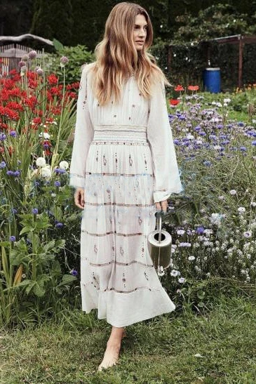 UK 2019 Spring Summer Women oversized Ethnic Embroidery Loose Bohemian dress Hippie Boho People dress Vesdido feminino
UK 2019 Spring Summer Women oversized Ethnic Embroidery Loose Bohemian dress Hippie Boho People dress Vesdido feminino
