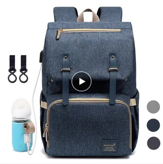 Diaper Bag Backpack for Mom 2018 USB Maternity Baby Nappy Nursing Bags Fashion Travel Diaper Backpack for Stroller Kit
Diaper Bag Backpack for Mom 2018 USB Maternity Baby Nappy Nursing Bags Fashion Travel Diaper Backpack for Stroller Kit