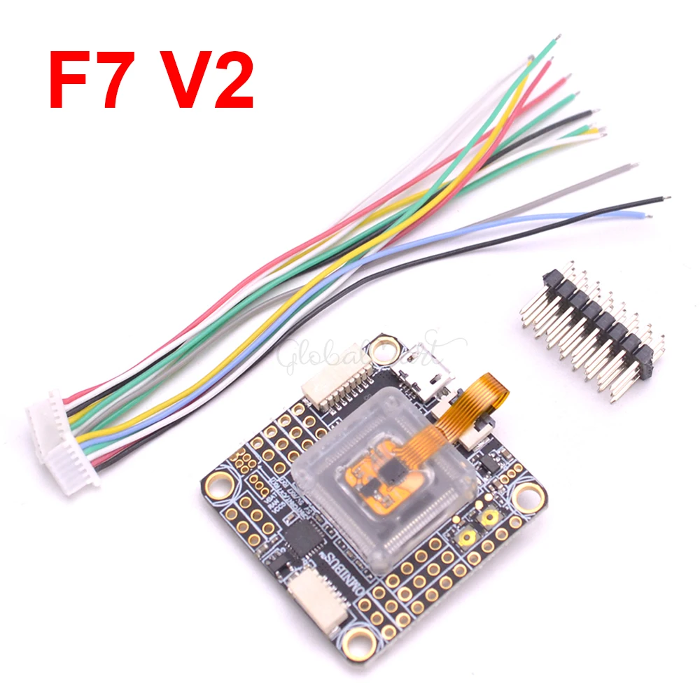 F7 V2 Flight Controller STM32 F745 MCU 2-4S Built in betaflight OSD Dual Gyro 30.5x30.5mm For QAV-X Nova 235mm racing FPV drone
F7 V2 Flight Controller STM32 F745 MCU 2-4S Built in betaflight OSD Dual Gyro 30.5x30.5mm For QAV-X Nova 235mm racing FPV drone