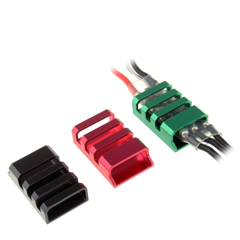 4pcs CNC Aluminum ESC Shell Cover Hood Electronic Speed Controllers Protective Case Anti-collision Cap for Drone Parts
4pcs CNC Aluminum ESC Shell Cover Hood Electronic Speed Controllers Protective Case Anti-collision Cap for Drone Parts