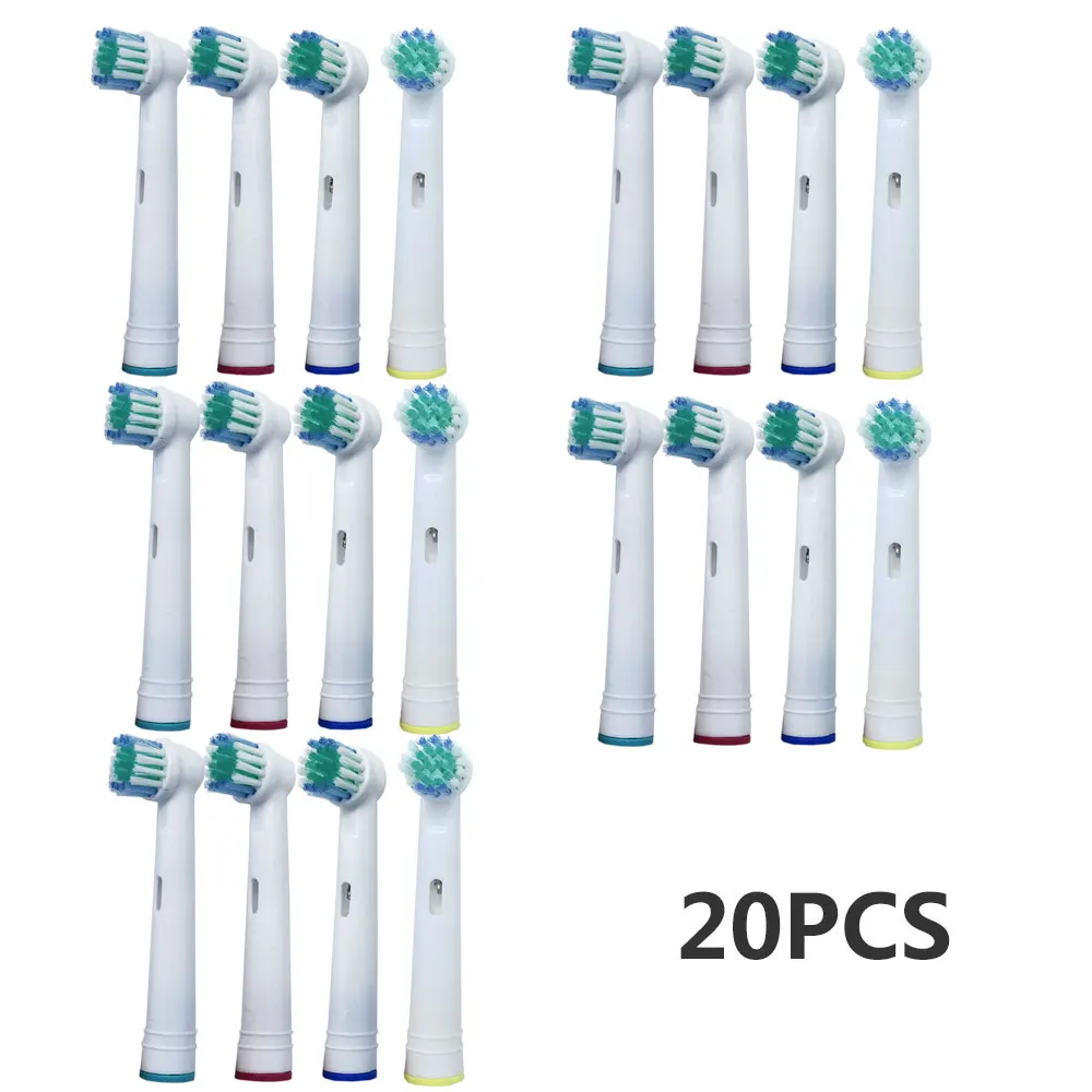 High Quality 20PCS Replacement Electric Toothbrush Heads For oral B D12,D16,D19 D29,D20,D32,OC20,D10513, DB4510k 3744 3709 3757
High Quality 20PCS Replacement Electric Toothbrush Heads For oral B D12,D16,D19 D29,D20,D32,OC20,D10513, DB4510k 3744 3709 3757