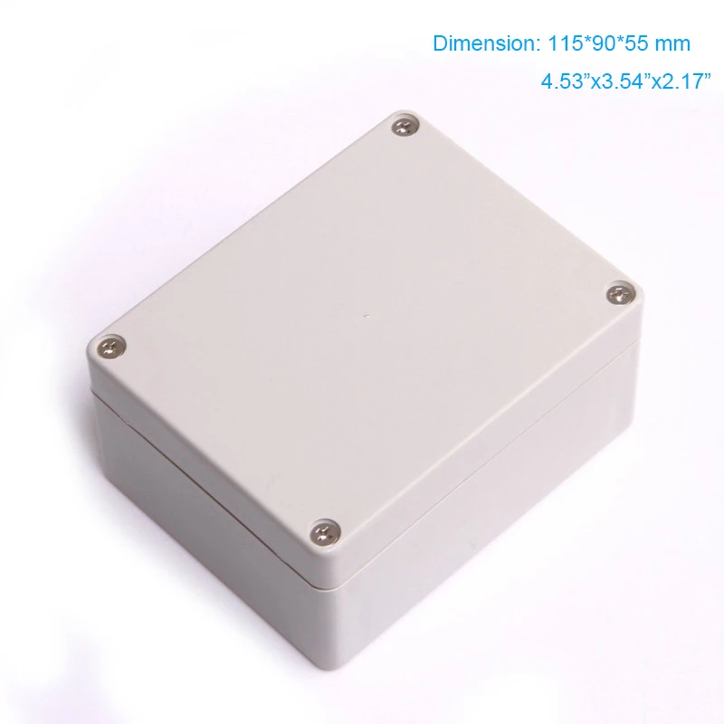 Electric widely use IP66 ABS Plastic Watertight box apply for junction enclosure 115*90*55mm F3
Electric widely use IP66 ABS Plastic Watertight box apply for junction enclosure 115*90*55mm F3