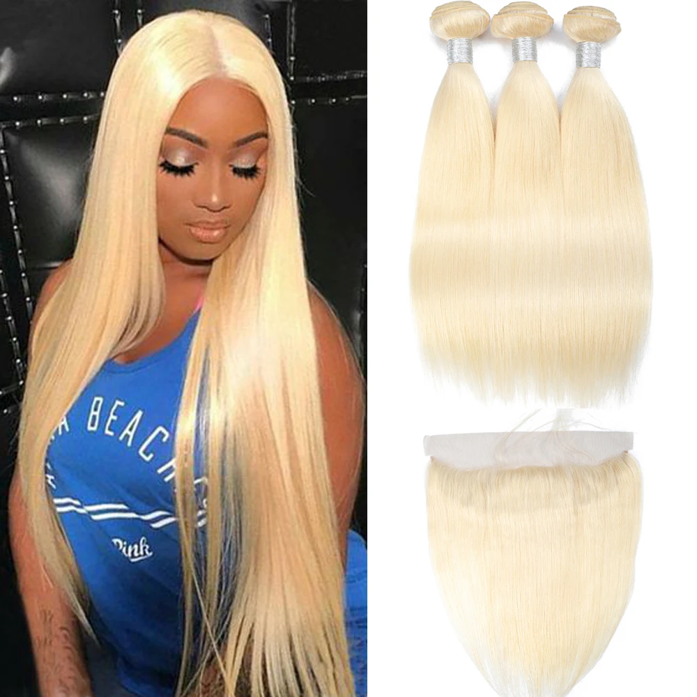 Straight 613 Blonde Bundles With Frontal Closure Remy Brazilian Blonde Human Hair Wave Bundles Pre Plucked Frontal With Bundles
Straight 613 Blonde Bundles With Frontal Closure Remy Brazilian Blonde Human Hair Wave Bundles Pre Plucked Frontal With Bundles