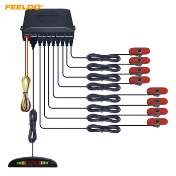 FEELDO 1set Car 8pcs 16.5mm Original Sensors Reverse Aid Backup Radar Parking Sensor With LED Display System #CT-1360
FEELDO 1set Car 8pcs 16.5mm Original Sensors Reverse Aid Backup Radar Parking Sensor With LED Display System #CT-1360