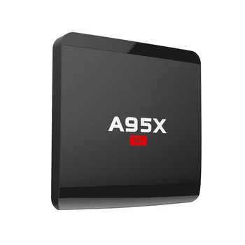 

A95X R1 Smart Android TV Box Android 6.0 RK3229 1G 8G UHD 4K Mini PC WiFi & LAN VP9 DLNA Airplay Miracast H.265 HD Media Player