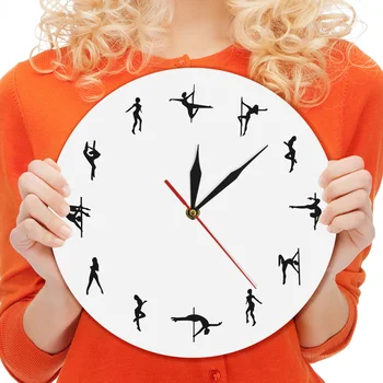 1Piece Skip Steal Tube Dance Wall Clock Pole Dance Clock Wall Art Pole Iconic Silhouette Dancing Lover Gift Idea
1Piece Skip Steal Tube Dance Wall Clock Pole Dance Clock Wall Art Pole Iconic Silhouette Dancing Lover Gift Idea