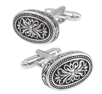 10pairs/lot Vintage Classic Rome Flower Pattern Cufflinks Oval Shape Retro Ancient Style Cuff Links Men's Jewelry Gift Wholesale
10pairs/lot Vintage Classic Rome Flower Pattern Cufflinks Oval Shape Retro Ancient Style Cuff Links Men's Jewelry Gift Wholesale