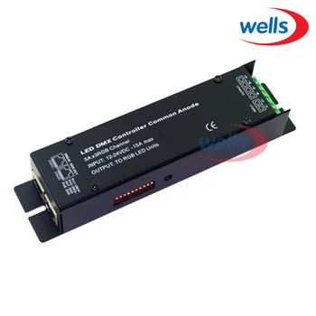3 CH dmx512 Controller, LED DMX RGB controller Common Anode,RJ45,5Ax3RGB , INPUT 12-24VDC, OUTPUT to LED RGB Units
3 CH dmx512 Controller, LED DMX RGB controller Common Anode,RJ45,5Ax3RGB , INPUT 12-24VDC, OUTPUT to LED RGB Units