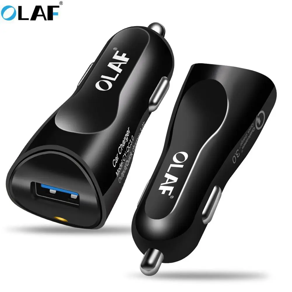 Олаф автомобиля Зарядное устройство Quick Charge 3 0 автомобилей быстро автомобильное