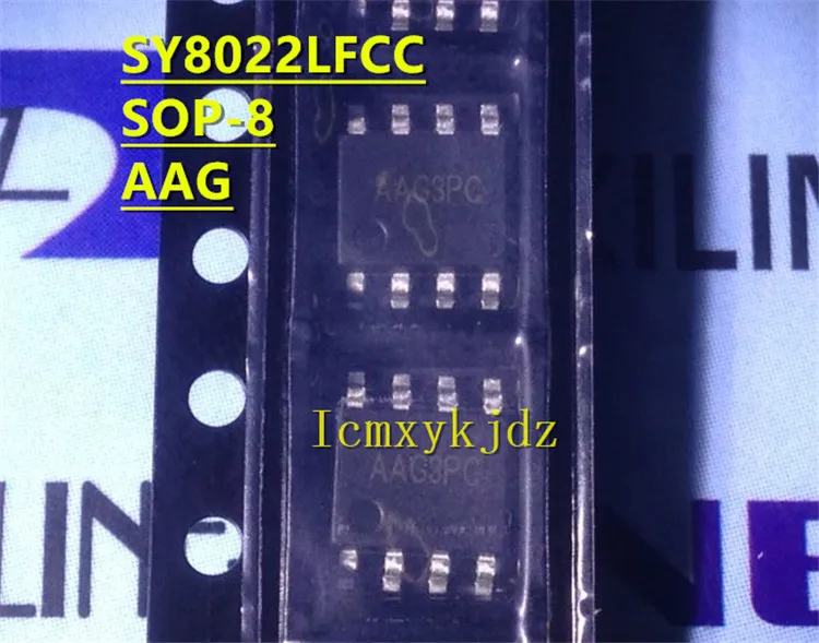 10 шт./лот, SY8022LFCC SOP-8 AAG3PC, новый оригинальный продукт, бесплатная доставка, быстрая доставка
10 шт./лот, SY8022LFCC SOP-8 AAG3PC, новый оригинальный продукт, бесплатная доставка, быстрая доставка