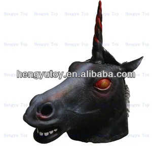 Hot Selling Full head Impressive Latex Realisic Awesome Evil Black Unicorn Mask
Hot Selling Full head Impressive Latex Realisic Awesome Evil Black Unicorn Mask