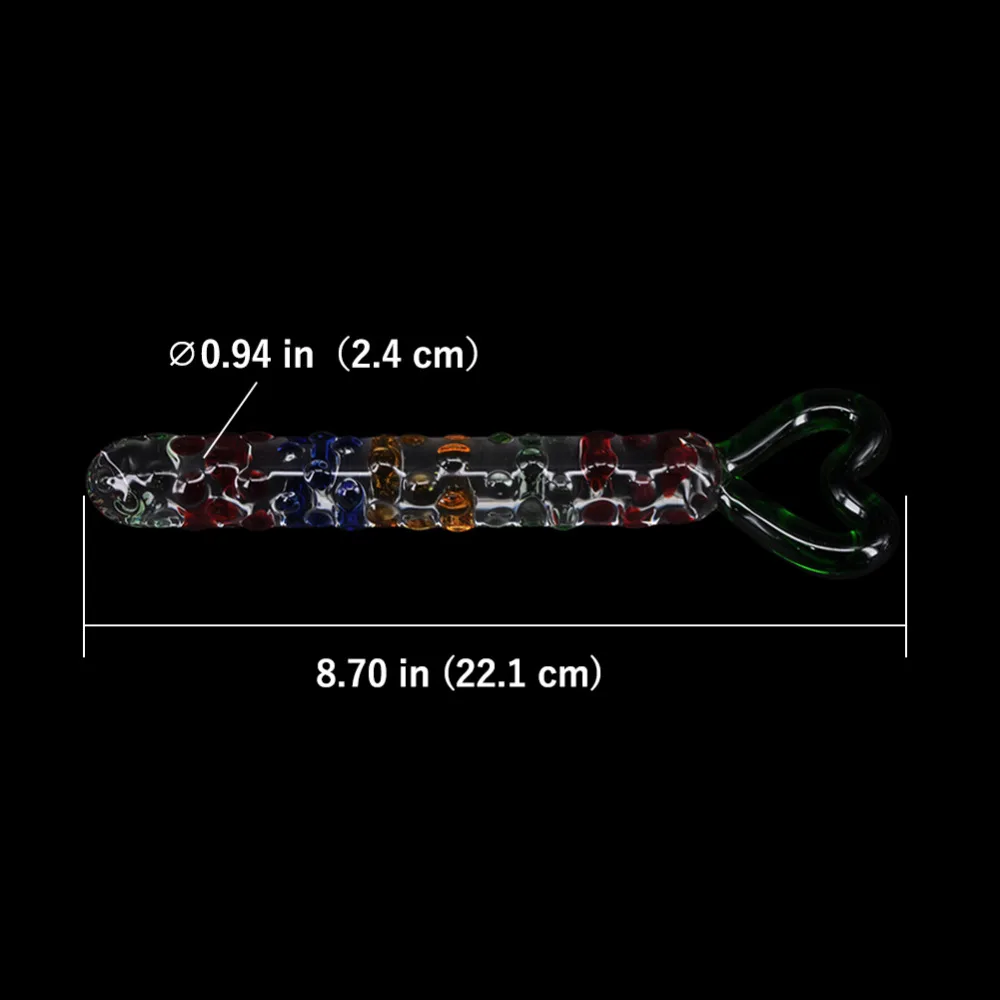 10Pcs Pyrex Glass Dildo Crystal Anal Bead Butt Plug Fake Penis Dick Prostate Massage Masturbation Sex Toys for Women Gay Female 7