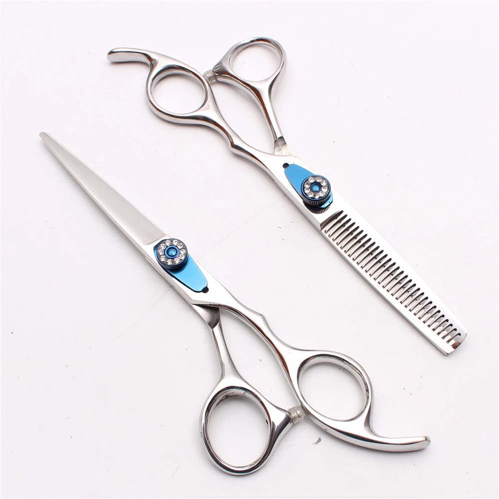 1Pair C1015 6.0" 17.5cm Customized Logo TOP GRADE Hairdresser's Scissors 440C Cutting Scissors Thinning Shears Hair Scissors Set
1Pair C1015 6.0" 17.5cm Customized Logo TOP GRADE Hairdresser's Scissors 440C Cutting Scissors Thinning Shears Hair Scissors Set