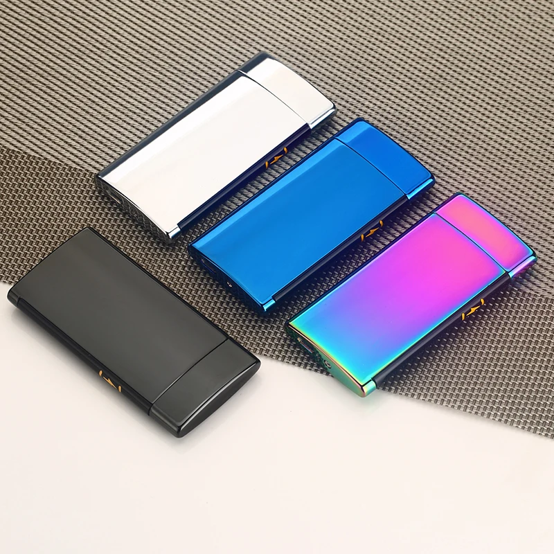 Hot Sale Ultra thin Wlectric lighter Metal Windproof Rechargeable Cigarette Lighters Mini USB Lighter Gadgets For Men Portable
Hot Sale Ultra thin Wlectric lighter Metal Windproof Rechargeable Cigarette Lighters Mini USB Lighter Gadgets For Men Portable
