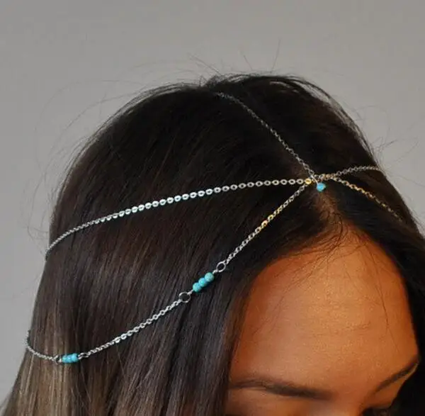 India National Head Jewelry Multi-layer Tiny Bead Head Chain For Women Accessories Headpiece Silver Color
India National Head Jewelry Multi-layer Tiny Bead Head Chain For Women Accessories Headpiece Silver Color