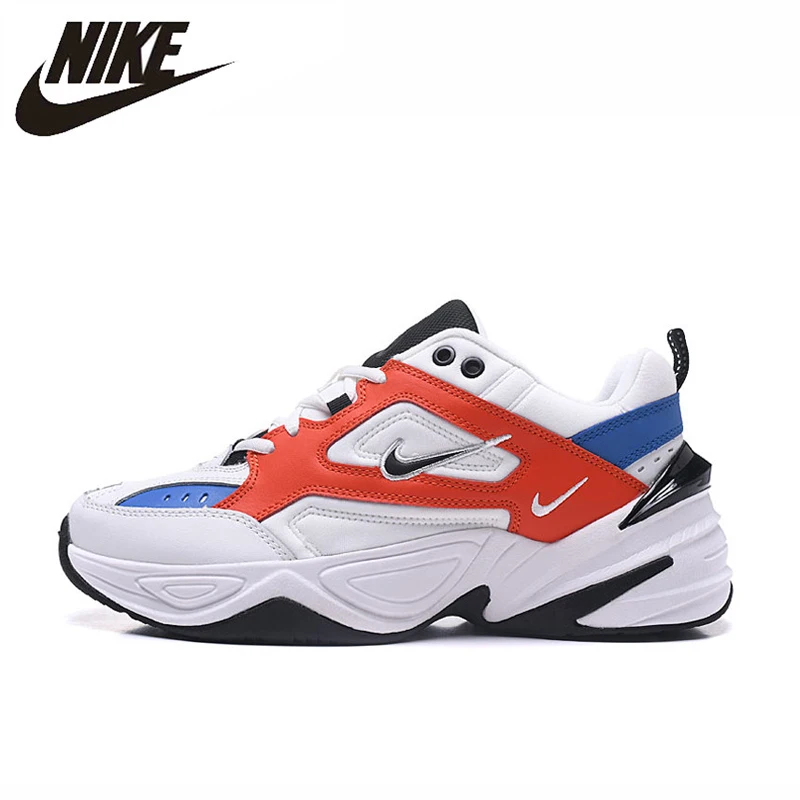 Nike Air Monarch The M2K Tekno Men's And Women's Running Shoes White Orange Blue AO3108-101 36-45
Nike Air Monarch The M2K Tekno Men's And Women's Running Shoes White Orange Blue AO3108-101 36-45
