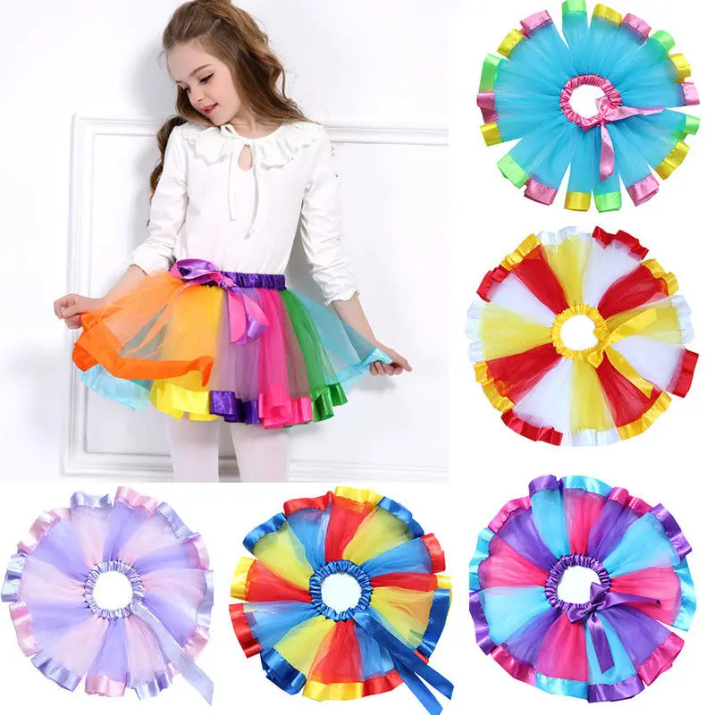 Wholesale Kids Baby Handmade Colorful Tutu Skirt Girls Rainbow Tulle Mini School Students Unified Dance Skirts 0-10Y
Wholesale Kids Baby Handmade Colorful Tutu Skirt Girls Rainbow Tulle Mini School Students Unified Dance Skirts 0-10Y
