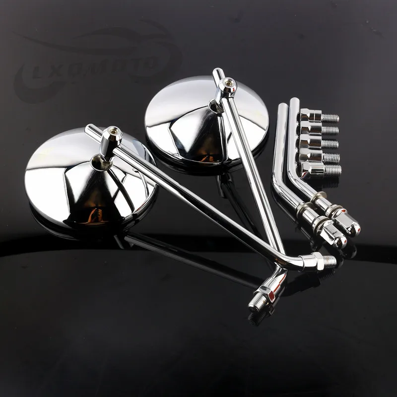 Motorcycle Handlebar Rear View Side Mirror Rearview Mirrors Universal for Honda Kawasaki Yamaha Suzuki Scooter KTM Benelli Black
Motorcycle Handlebar Rear View Side Mirror Rearview Mirrors Universal for Honda Kawasaki Yamaha Suzuki Scooter KTM Benelli Black