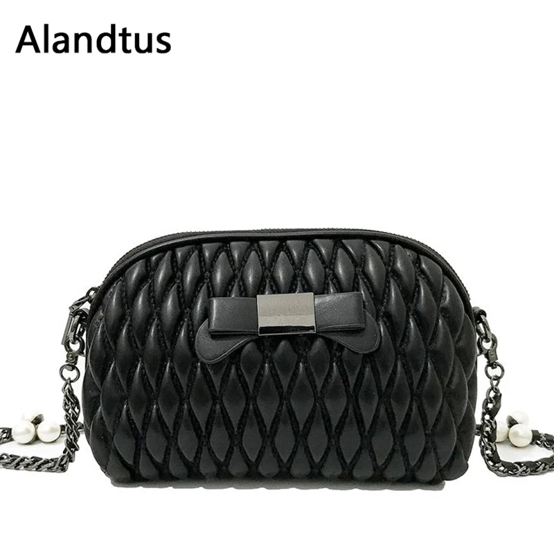 Alandtus Luxury Women Small Crossbody Bag Leather Lady Mini Messenger Bag With Chain Fashion Shoulder Bags For Teenager Girls
Alandtus Luxury Women Small Crossbody Bag Leather Lady Mini Messenger Bag With Chain Fashion Shoulder Bags For Teenager Girls