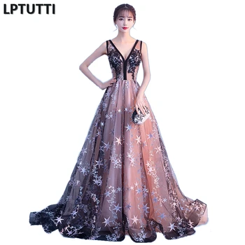LPTUTTI Beading Embroidery Plus Size New For Women Elegant Date Ceremony Party Prom Gown Formal Gala Luxury Long Evening Dresses
LPTUTTI Beading Embroidery Plus Size New For Women Elegant Date Ceremony Party Prom Gown Formal Gala Luxury Long Evening Dresses