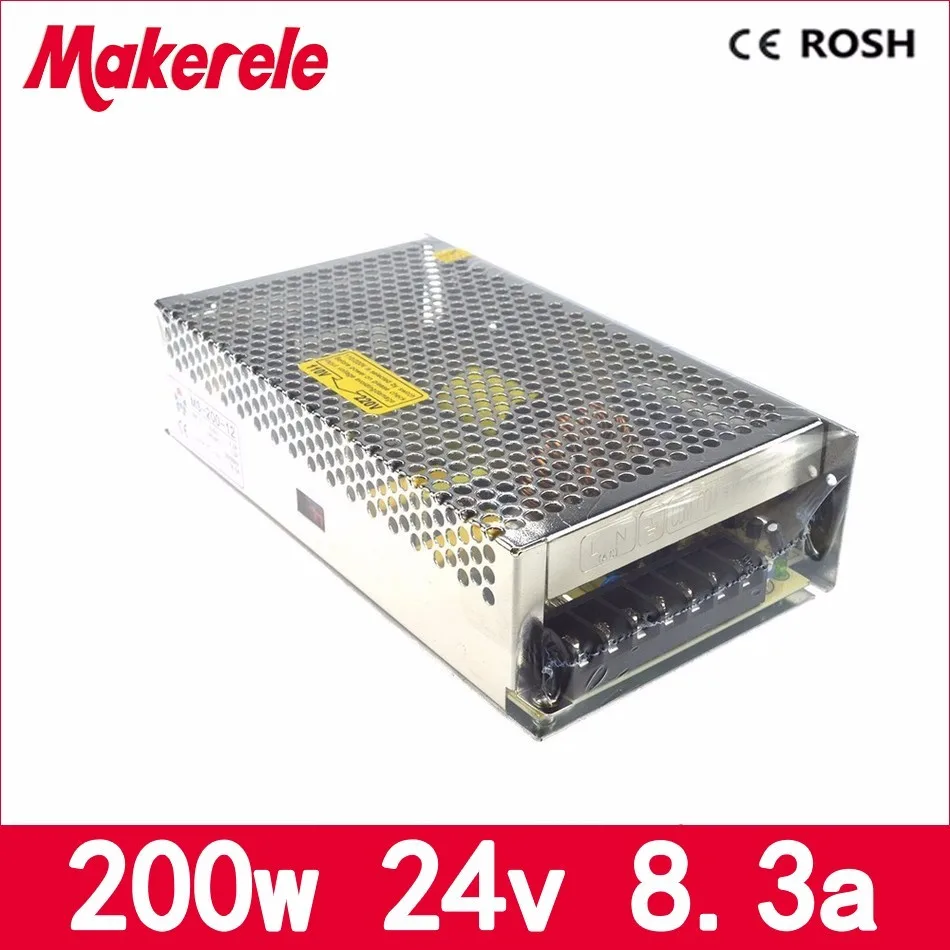 MS-200-24 new product single output 110V 220V AC to dc24V 8.3A 200w switching power supply smps with CE certification
MS-200-24 new product single output 110V 220V AC to dc24V 8.3A 200w switching power supply smps with CE certification