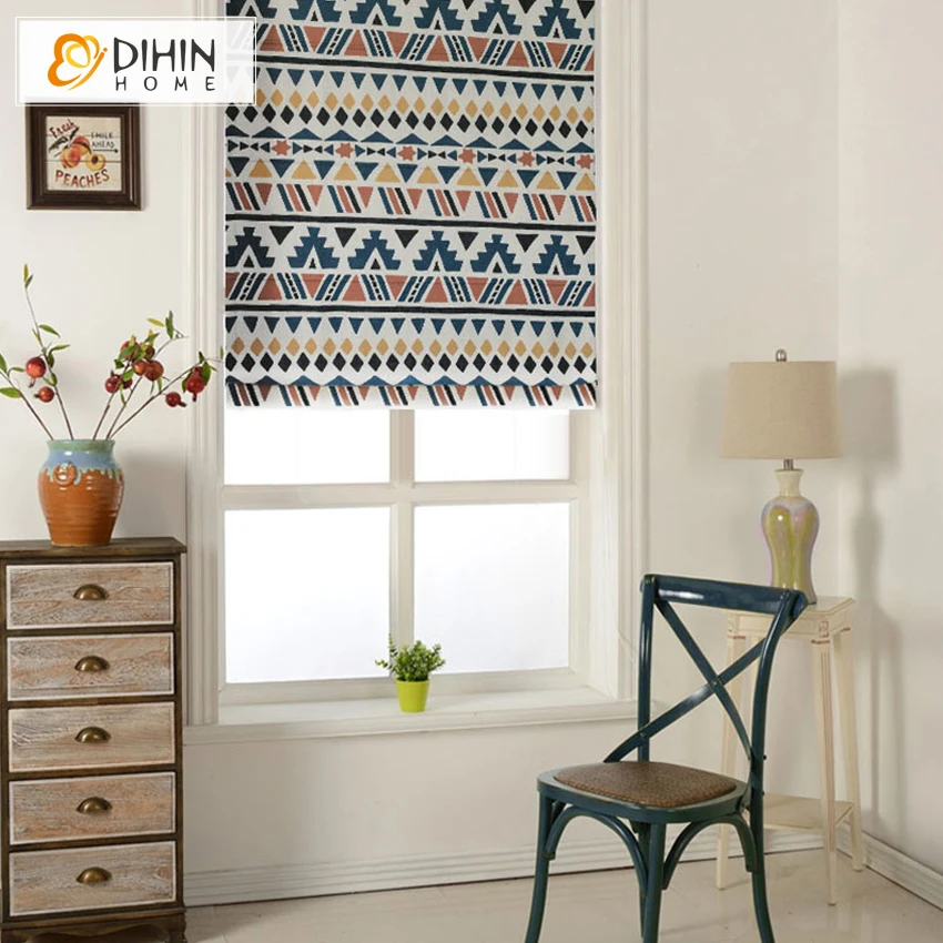 DIHIN HOME American Fashion Printed Curtain Included Curtains High Quality Thickening Roman Blind Custom Made Rollor Blinds
DIHIN HOME American Fashion Printed Curtain Included Curtains High Quality Thickening Roman Blind Custom Made Rollor Blinds