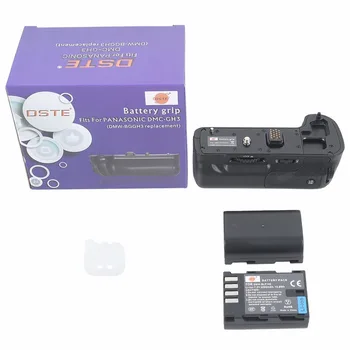 DSTE DMW-BGGH3 Vertical Battery Grip for Panasonic DMC-GH3 DMC-GH4 Camera Battery Handgrip Holder With 2PCS DMW-BLF19
DSTE DMW-BGGH3 Vertical Battery Grip for Panasonic DMC-GH3 DMC-GH4 Camera Battery Handgrip Holder With 2PCS DMW-BLF19