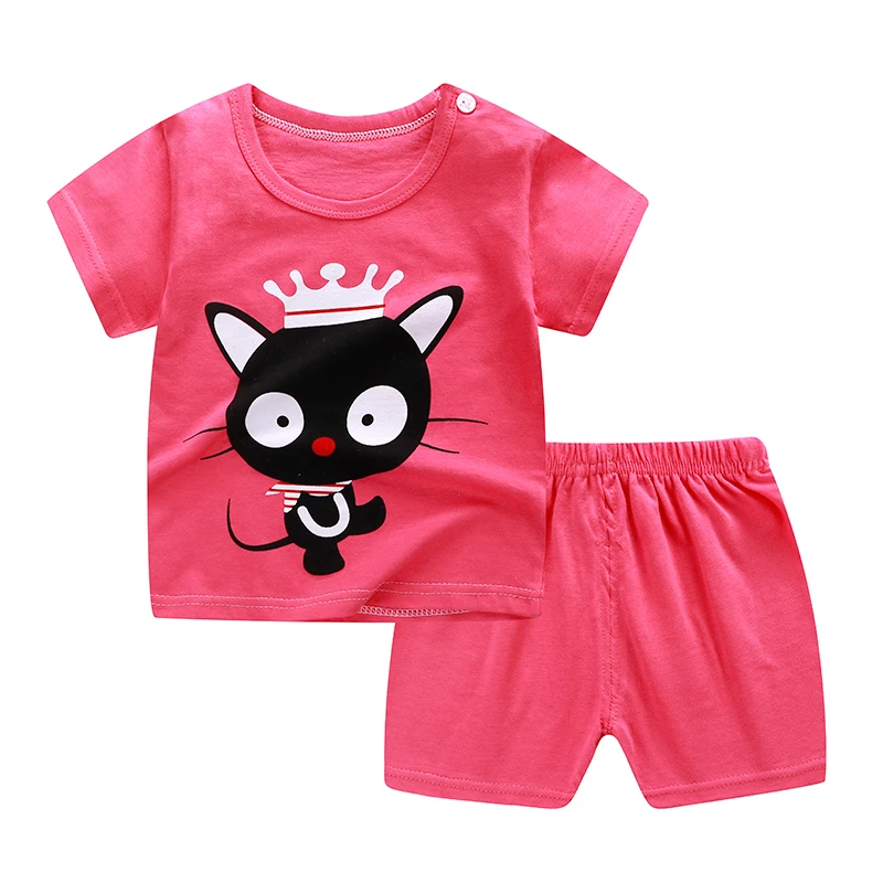 2019 Kids Cotton T-Shirt+Short Pants Baby Boy Girls Clothing Sets Clothes Outfits Bebes Suits 12M to 5 Years Old 2 PCS Set
2019 Kids Cotton T-Shirt+Short Pants Baby Boy Girls Clothing Sets Clothes Outfits Bebes Suits 12M to 5 Years Old 2 PCS Set