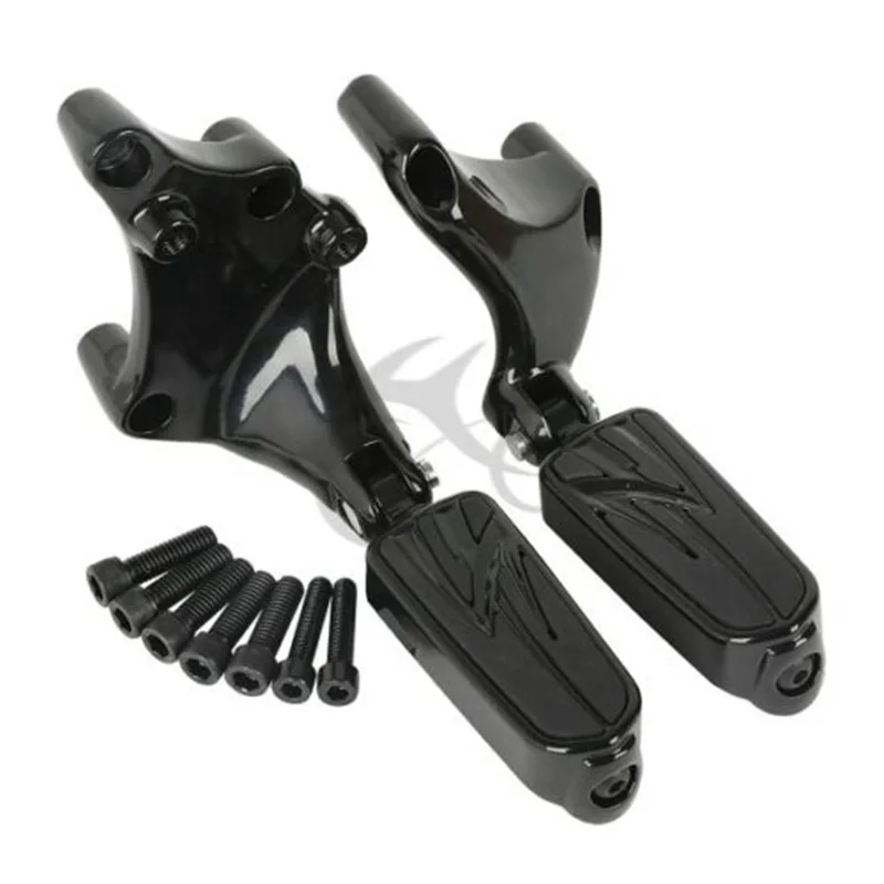 Motorcycle Black Footpegs pegs W/ Mounting Brackets For Harley 883 1200 XL Sportster 14-17
Motorcycle Black Footpegs pegs W/ Mounting Brackets For Harley 883 1200 XL Sportster 14-17