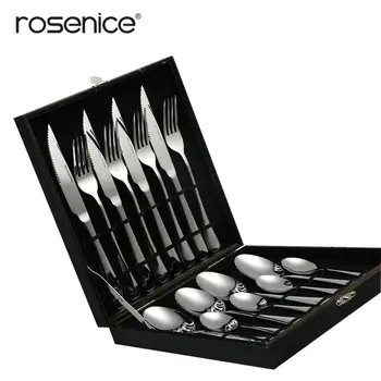 16pcs Stainless Steel Fork Spoon Knife Flatware Silverware Tableware Cutlery Set Include Fork Spoon Knife Tea Spoon
16pcs Stainless Steel Fork Spoon Knife Flatware Silverware Tableware Cutlery Set Include Fork Spoon Knife Tea Spoon