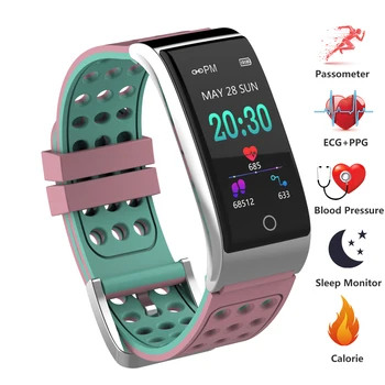 Fitness Bracelet E08 Smart Wristband Heart Rate Monitor ECG+PPG Blood Pressure Smart Watch Bracelet for IOS Android Watch
Fitness Bracelet E08 Smart Wristband Heart Rate Monitor ECG+PPG Blood Pressure Smart Watch Bracelet for IOS Android Watch