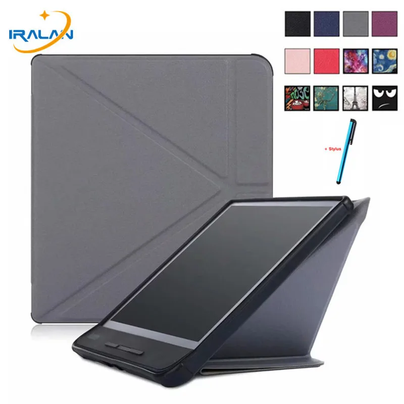 PU Leather Folio Stand Case for 2018 Kobo Forma 8 Inch e-Reader Magnetic Cover For Kobo Forma 8'' Tablet Protective Shell+Stylus
PU Leather Folio Stand Case for 2018 Kobo Forma 8 Inch e-Reader Magnetic Cover For Kobo Forma 8'' Tablet Protective Shell+Stylus