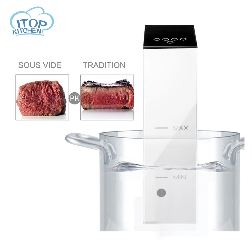 

ITOP TSV-150 220V/110V Sous Vide Electric Immersion Cooker Makes Delicious Beef Pork Meat AU/UK/EU plug