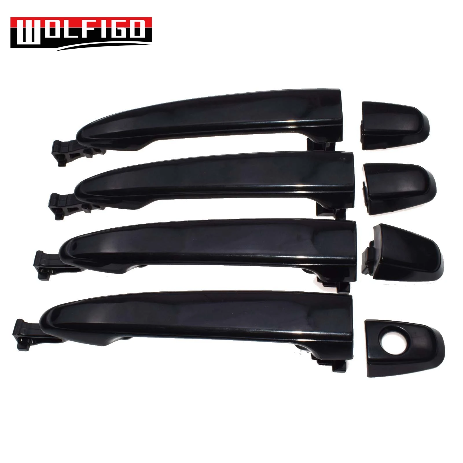 WOLFIGO Black Outside Outer Door Handles Front Rear Left Right Side for 04-10 Toyota Sienna 69211-AE010, 69211-AE020 New
WOLFIGO Black Outside Outer Door Handles Front Rear Left Right Side for 04-10 Toyota Sienna 69211-AE010, 69211-AE020 New
