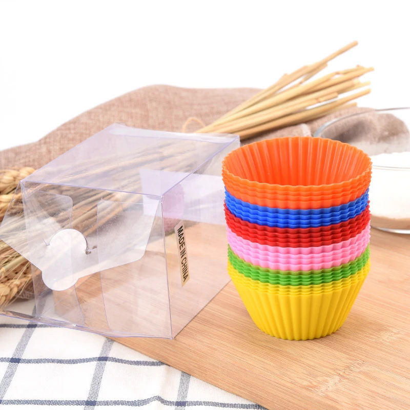 24pcs Large Silicone Baking Molds Non-stick Silicone Muffin Cake Cups Round Shape Silicone Cupcake Mould Bakeware Maker Mold
24pcs Large Silicone Baking Molds Non-stick Silicone Muffin Cake Cups Round Shape Silicone Cupcake Mould Bakeware Maker Mold