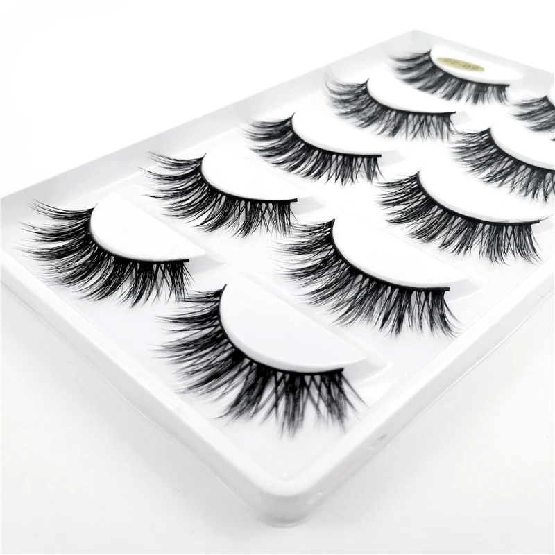 New 5 pairs natural false eyelashes fake lashes long makeup 3d mink lashes extension eyelash mink eyelashes for beauty
New 5 pairs natural false eyelashes fake lashes long makeup 3d mink lashes extension eyelash mink eyelashes for beauty