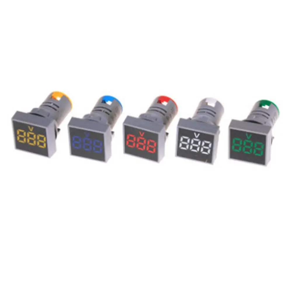 22MM AC12-500V Voltmeter Square Panel LED Digital Voltage Meter Indicator Light Voltmeter Square Panel
22MM AC12-500V Voltmeter Square Panel LED Digital Voltage Meter Indicator Light Voltmeter Square Panel